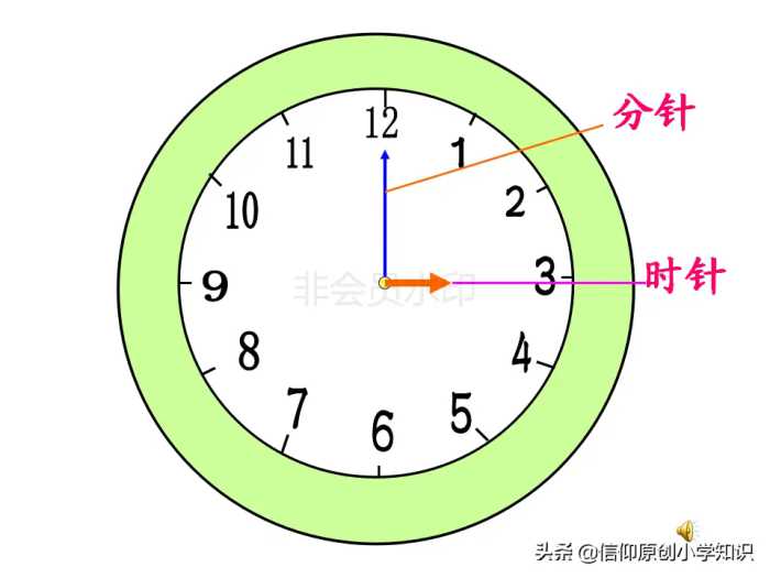 一年级数学上册认识钟表课件及练习