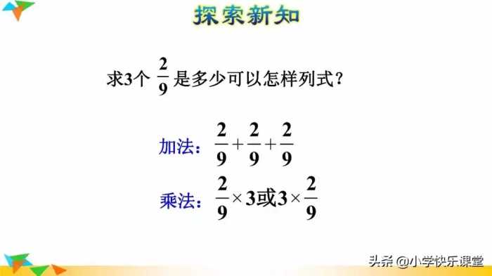 人教版小学六年级上册数学第1章《分数乘整数》知识点 同步练习